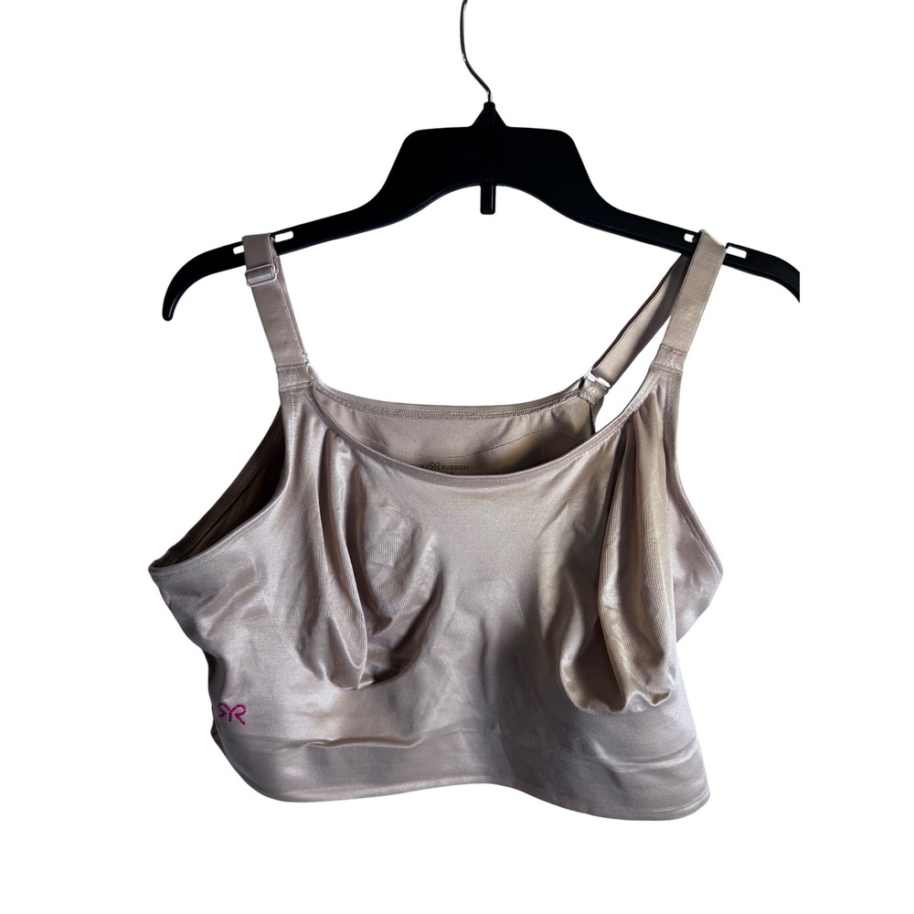 Ruby Ribbon Demiette Size 42 Pale Gold Wire Free Support Cami Women